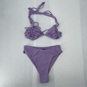 Kendal + Kylie Purple Bikini Set
